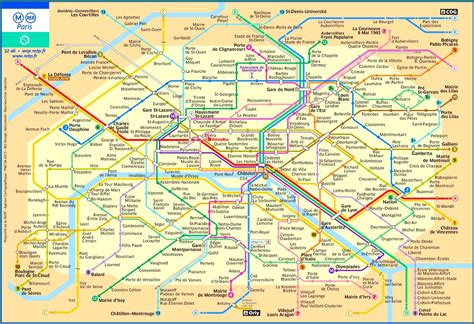 Paris Metro Map Exploring